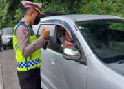 Sasar Pelanggar, Satlantas Polresta Padang Intensifkan Razia Kendaraan