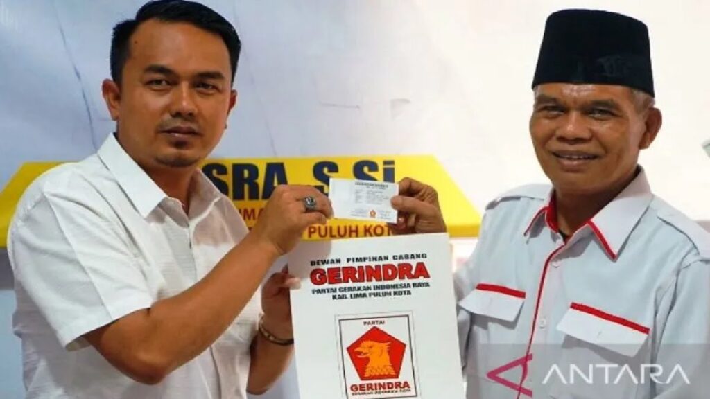 Ketua DPC Gerindra Limapuluh Kota Deni Asra