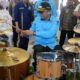 Wali Kota Hendri Septa main drum di Pekan Ekonomi Kreatif 2022