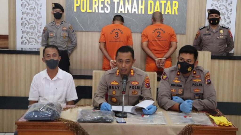 ekspose kasus curanmor di Tanah Datar