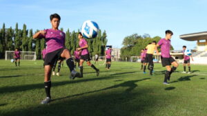 latihan pemain Timnas U-16 Indonesia