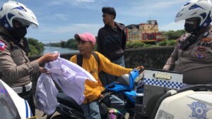 Patroli jajaran Satlantas Polresta Padang antisipasi tawuran