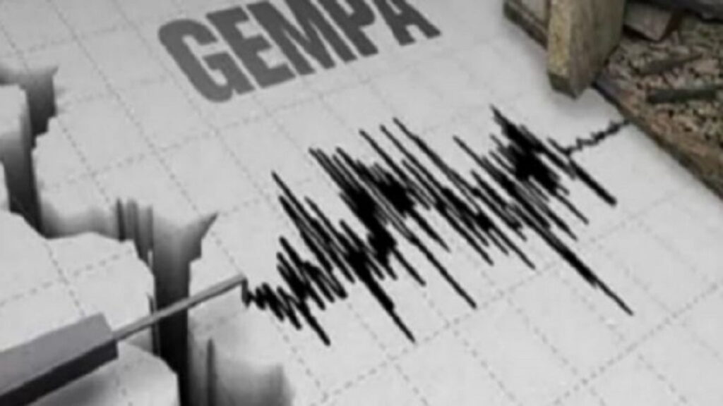 Ilustrasi gempa bumi. (net)