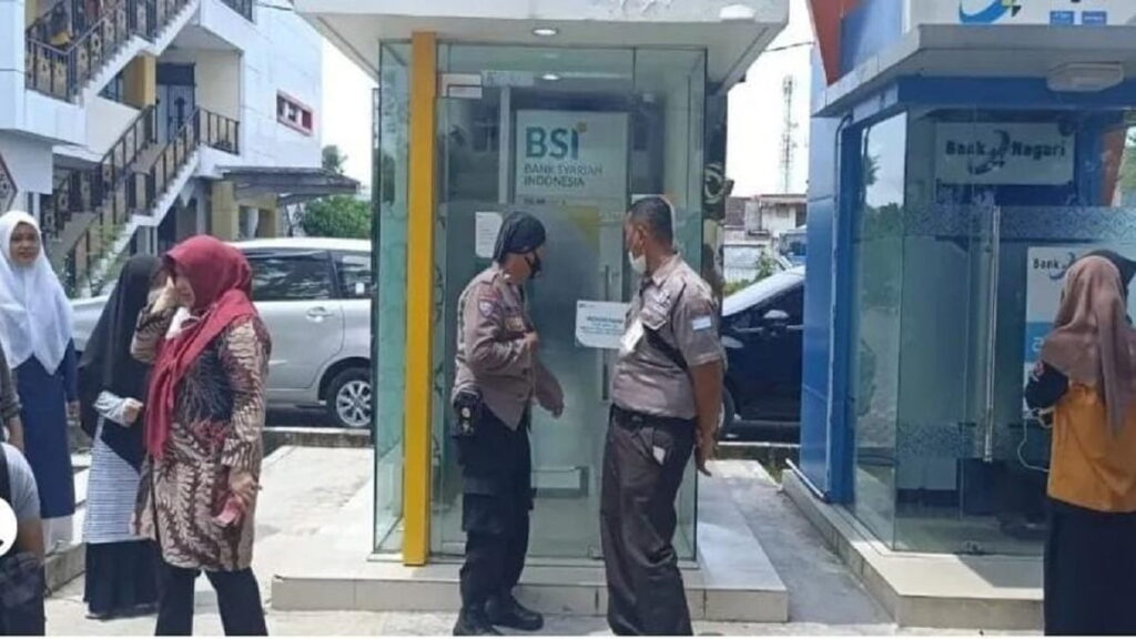 ATM di UIN Imam Bonjol yang dibobol mahasiswa