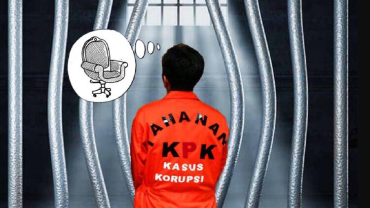 Ilustrasi napi koruptor. (net)