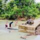 Jembatan putus di Pasaman