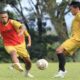 Latihan pemain Semen Padang FC jelang laga lawan Perserang