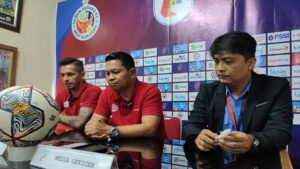 Presscon Semen Padang FC kontra Perserang