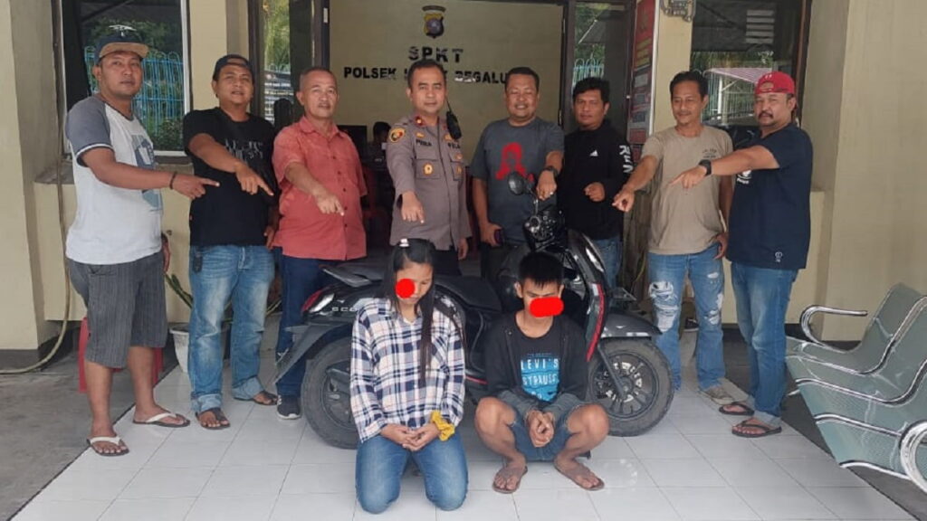 Suami istri diciduk Tim Phyton curi motor mantan mertua