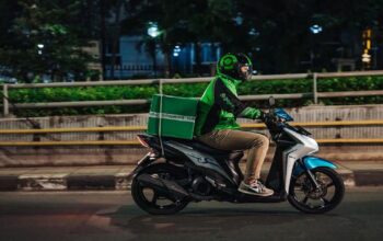 Ilustrasi ojek online. (net)