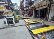 Pemko Bukitttinggi Pastikan Sisa Galian Proyek Awning di Jenjang Minang segera Diselesaikan
