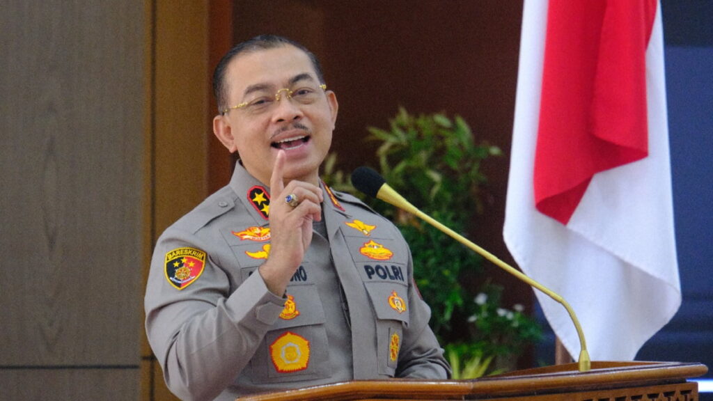 Kapolda Sumbar Irjen Pol Suharyono