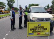 Polisi masih Temukan Pengendara yang Tak Pakai Sabuk Pengaman di Padang