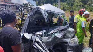 Kecelakaan beruntun di IX Koto Sungai Lasi akibatkan dua orang meninggal dunia (ANTARA/HO-Polres Solok Kota)