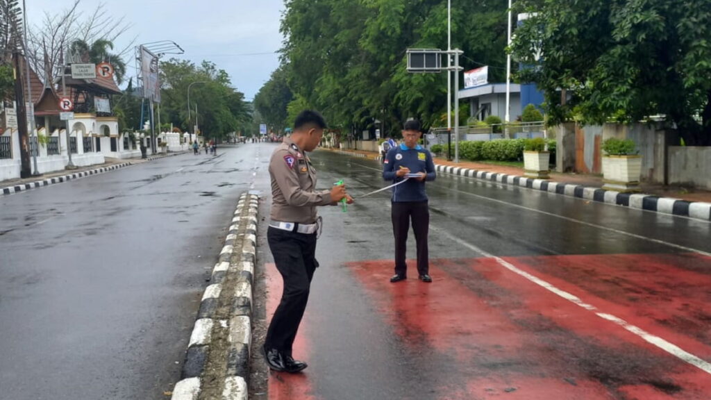 Pensiunan PNS meninggal usai laka tunggal di Jalan Sudirman