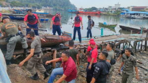Program pengangkatan bangkai kapal di Batang Arau