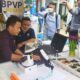 Robot menulis karya BBPVP Bekasi di KKIN VIII 2022 Padang