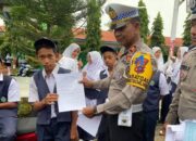 Polres Agam Turun ke Sekolah Tekan Angka Kecelakaan