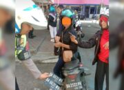 Hindari Tilang ETLE, Pengendara di Padang Tertangkap Pakai Pelat Nomor Palsu