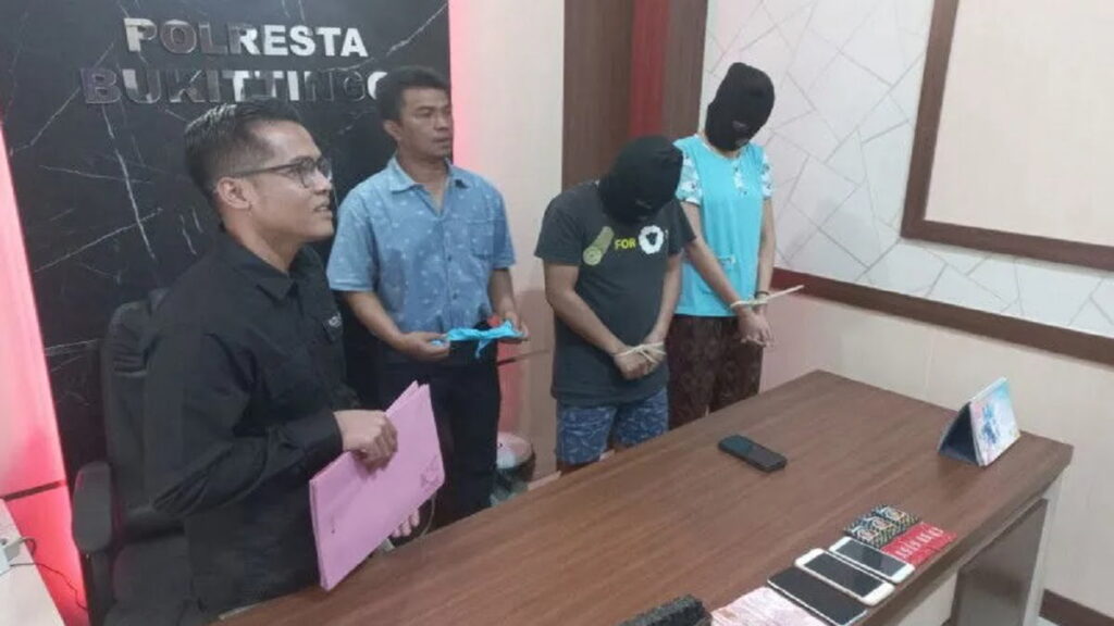 Dua pelaku kasus perdagangan orang diamankan Polresta Bukittinggi