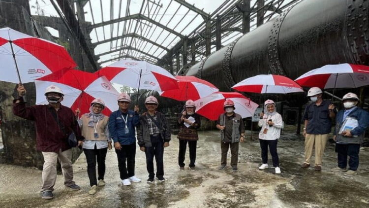 Kunjungan tim TACPB ke Pabrik Indarung 1 Semen Padang