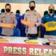 Rilis narkoba Polres Pessel