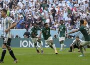 Piala Dunia 2022: Argentina Kalah 2-1 dari Arab Saudi