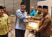 PL-KUMKM Melampaui Target, Pemkab Agam Dapat Penghargaan