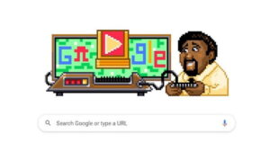 Jerry Lawson tampil di Google Doodle
