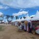 Stand Pameran di Kegiatan Pedati ke-12 Kota Bukittinggi, Sumatera Barat. Salah satu Stand ini dibobol maling dan mengakibatkan kerugian pedagang hingga belasan juta rupiah. (ANTARA)