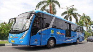 Ilustasi bus Trans Padang. (net)