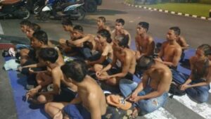 Belasan remaja yang terlibat tawuran diamankan Polresta Padang