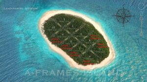 Pulau Panangalat Mentawai yang dijual di situs properti internasional. (international property)