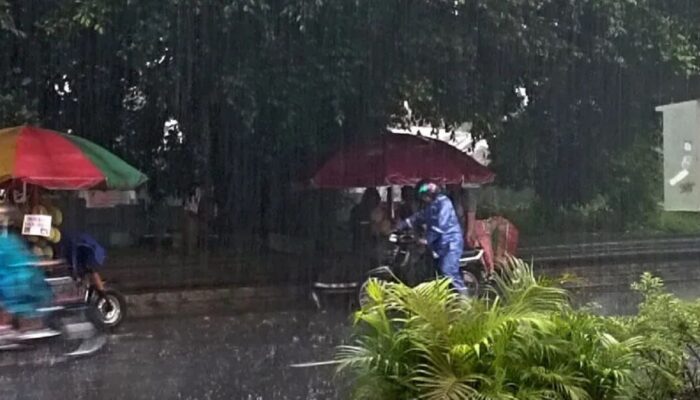 BMKG Prediksi Sejumlah Wilayah di Sumbar Diguyur Hujan dan Petir pada Akhir Pekan