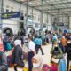 Kondisi di Stasiun Kereta Api Gambir saat libur Nataru. (Dok. PT KAI)