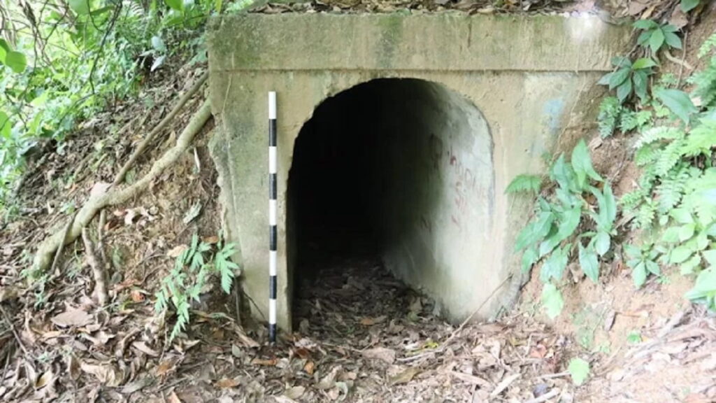 Lubang Japang Gunung Pangilun. (dok. istimewa)