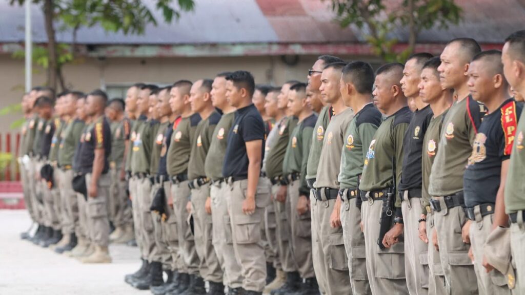 Personel Satpol PP Padang. (Dok. Satpol PP Padang)