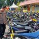 Ratusan kendaraan langgar aturan diamankan Polresta Padang. (Dok. Humas)