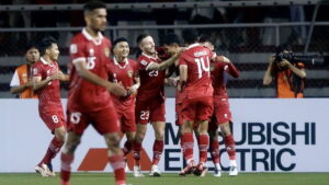 Selebrasi pemain Timnas Indonesia usai melesatkan gol ke gawang Filipina. (dok. PSSI)