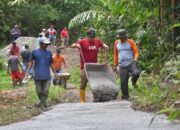 Padang Bergoro, Semen Padang Betonisasi Jalan Gaduik Ketek