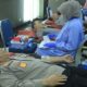 Kapolda dan jajaran PJU Polda Sumbar melakukan donor darah. (Dok. Bidhumas)