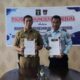 Penandatanganan nota kesepahaman Rutan Padang dan Disdukcapil Padang terkait persiapan Pemilu 2024. (Foto: Dok. Rutan Padang)