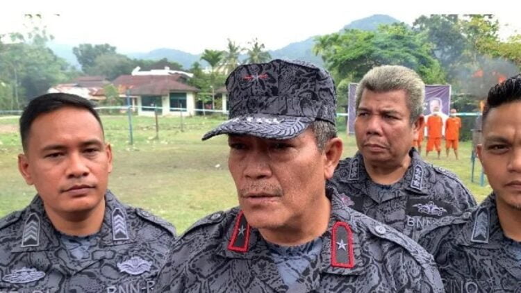 Kepala BNNP Sumatera Barat Brigjen Pol Sukria Gaos. ANTARA/Mario SN