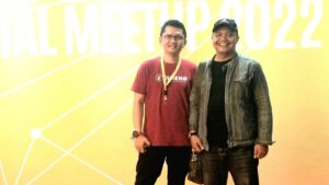 Dua founder Kresi Tunggal Mulia (KTM) Showbiz, Bimo Maxim dan Menhefari. (Dok. istimewa)