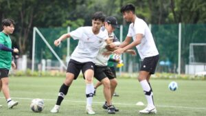 Latihan pemain Timnas U-20 atau Garuda Nusantara jelang AFC Cup. (Dok. PSSI)