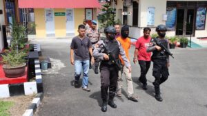 Residivis kasus penyalahgunaan narkoba kembali ditangkap polisi. (Foto: Dok. Polres Agam)