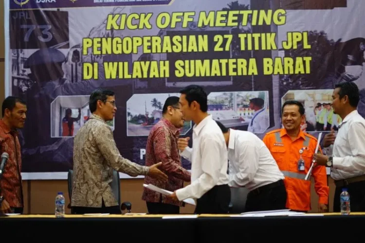 Kick Off pengoperasian 27 titik JPL di Sumbar (Dok. BTP Padang)