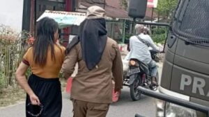 Pengungkapan kasus prostitusi di Kota Solok. (Foto: Dok. Istimewa)