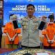 Influencer kembar ditangkap Polda Sumbar karena terlibat dalam situs judi. (Dok. Radarsumbar)