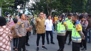 Arteria Dahlan kunjungi Pospam Jam Gadang, Bukittinggi. (Dok. Istimewa)